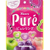 Kanro Pure Ring Gummy - 3 Fruits Flavors Assortment
