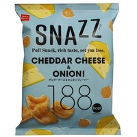 SNAZZ - Cheddar Cheese - Cheese - Oyatsu Company [40g]