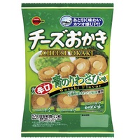 Bourbon Cheese Okaki Rice Crackers - Wasabi and Nori (seaweed)