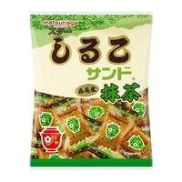 Matsunaga Seika Star Shiruko Biscuit Snacks - Matcha Flavor