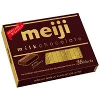 Meiji Milk Chocolate - Pure Chocolate 26 pcs