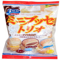 Tenkei Seika Mini Bouchee Torio - Vanilla, Chocolate & Cheese