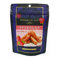 Asahi Seika Strawberry Flavored Karinto (Fried Dough Cookie)