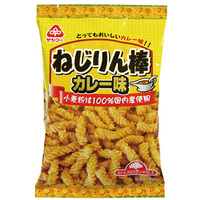 Sanko Nejirinbou Stick Senbei  (Rice Crackers) - Curry Flavor