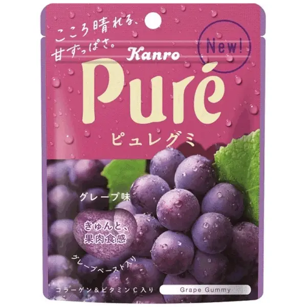 Kanro Pure Gummy -  Grape