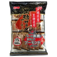 Senbei (Rice Crackers) - Almond - Brown Sugar - Hokuetsu [18枚]
