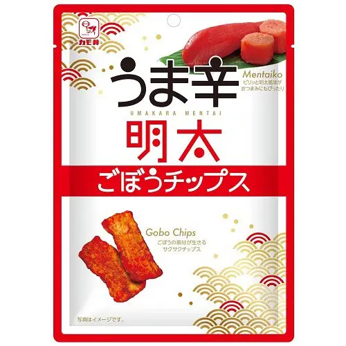 Kamoi Foods Fried Burdock with Spicy Mentaiko(Spicy Fish Eggs)