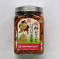 Kaki no Tane - Konbu (Seaweed) - Ume (Japanese Apricot) - Ohashi Chinmi-dou [230g]
