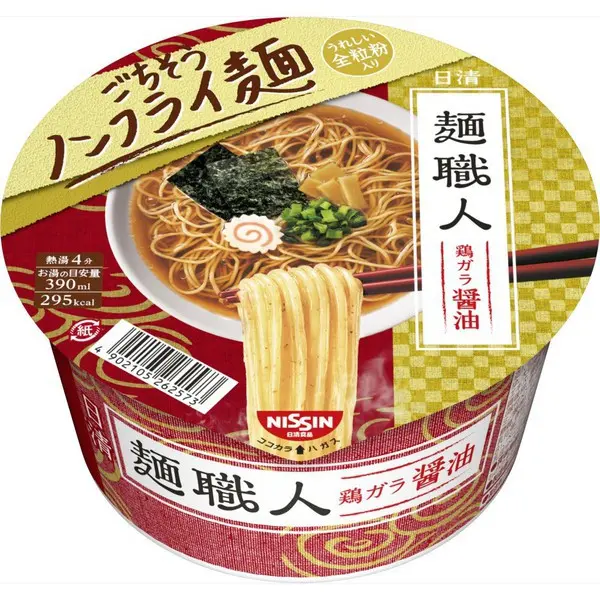 Nissin Foods Men Shokunin Instant Ramen - Soy Sauce