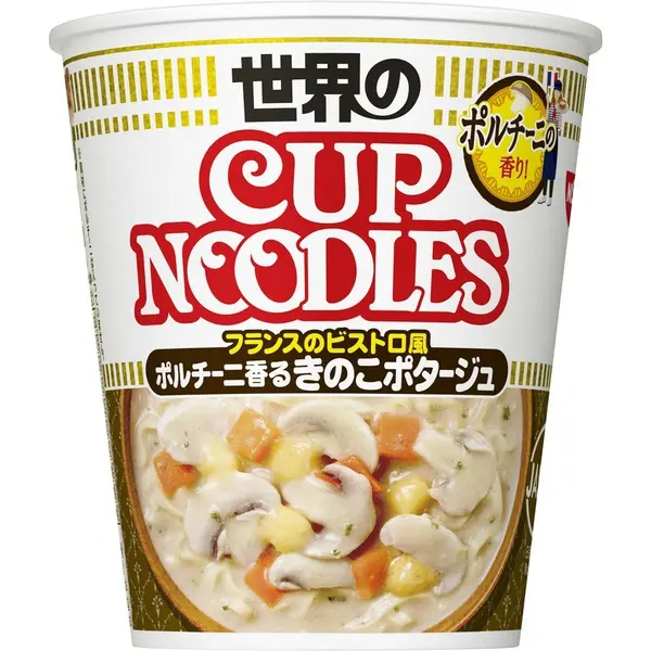 Nissin Foods Cup Noodle - Potage of mushrooms with Porcini