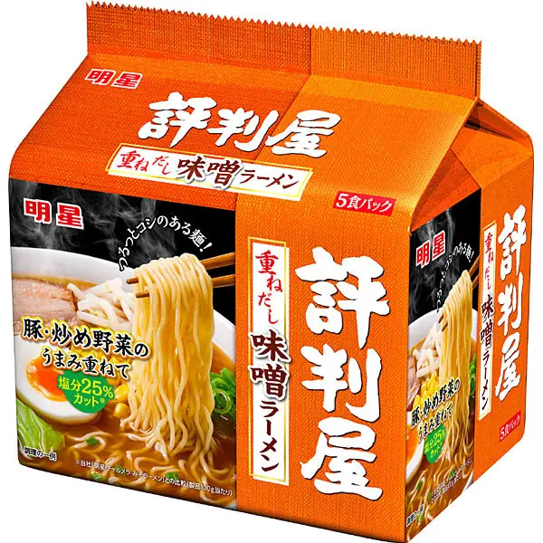 Myojo Foods Hyoubanya Instant Ramen - Dashi Soup & Miso