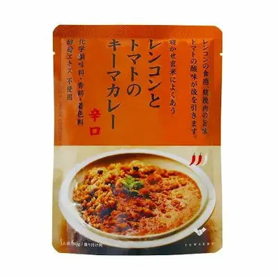 YUWAERU Ready-made Keema Curry with Lotus Root and Tomato