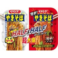 Maruka Foods Peyoung Yakisoba Noodles Half & Half - Hot Chili