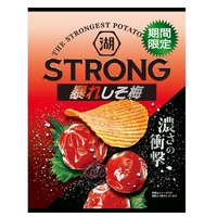 Koikeya Strong Potato Chips - Rich Ume & Japanese Basil