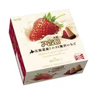 Meiji Apollo Strawberry Chocolate Big - Hokkaido Milk