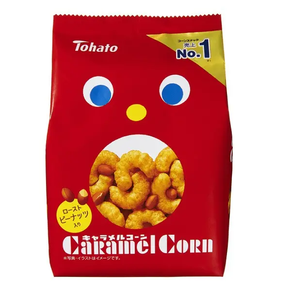 Tohato Caramel Corn - Caramel & Peanuts