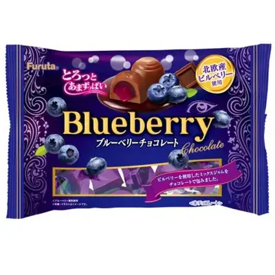 Furuta Seika Bite-sized Blueberry Chocolate 155g