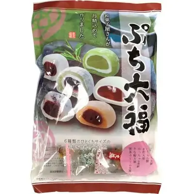 Tomatsu Petit Daifuku Assortment 6 Different Flavors 185g