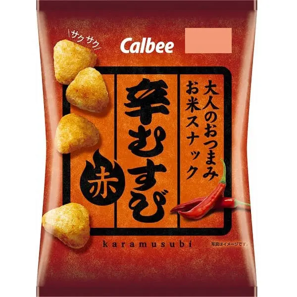 Calbee Kara-Musubi Spicy Rice Crackers 50g