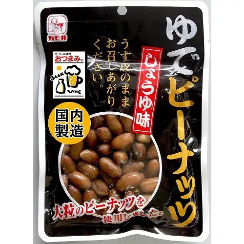 Otsumami (Finger Food) - Peanut - Soy Sauce - Kamoi Foods [90g]