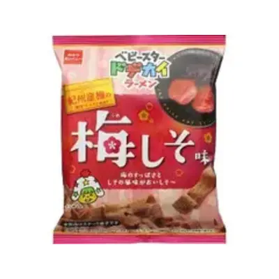 Oyatsu Company Baby Star Crispy Noodle Snack Big Size - Ume