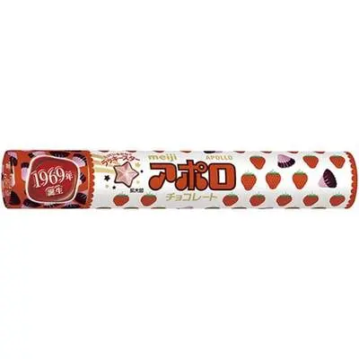 Meiji Apollo Strawberry Chocolate - Jumbo Package