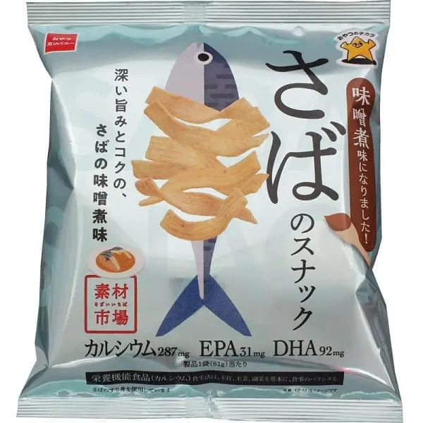 Snacks - Mackerel - Miso - Oyatsu Company [61g]