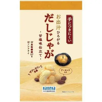 Kaneka Shokuhin Dashi Jaga Potato Snacks - Salt & Dashi Soup