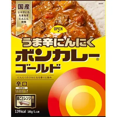 Otsuka Foods Bon Curry Gold Uma Kara Ninniku Spicy Garlic