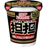 Nisshin Cup Noodle Tantan - Sesame Rich Soup with Chinese Pepper