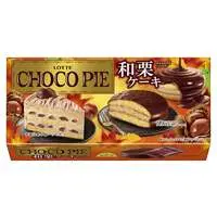 LOTTE Choco Pie - Japanese Chestnuts Cake Flavor 6pcs