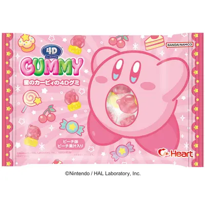 Kirby's Dream Land 4D Gummy Party Pack 252g