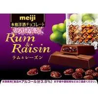 Meiji Authentic Liquor Chocolate Melting Winter Rum & Raisin