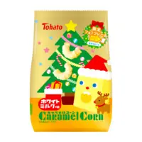 Tohato Caramel Corn - White Milk Flavor (Christmas)