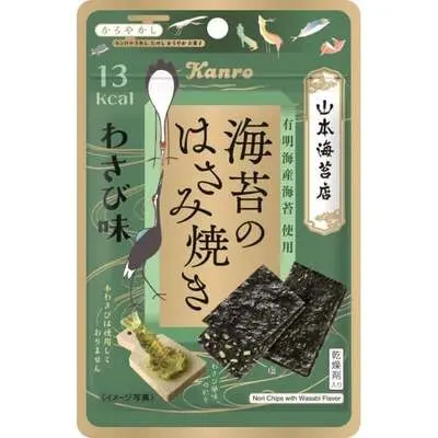 Otsumami (Finger Food) - Nori (Seaweed) - Wasabi (Japanese Horseradish) - Kanro [4.4g]