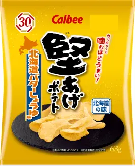 Calbee Kataage Potato - Hokkaido Butter and Soy Sauce 63g