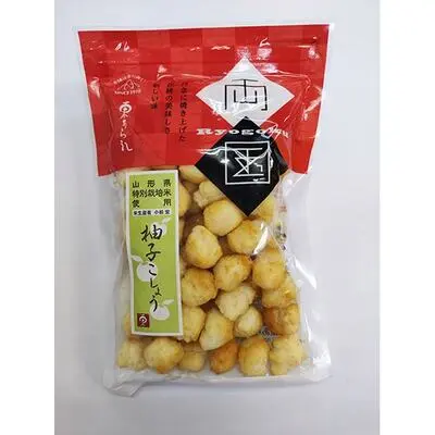 Okaki (Rice Cracker) - Yuzu Citron - Citrus Chili Paste - Azuma Arare Honpo [80g]