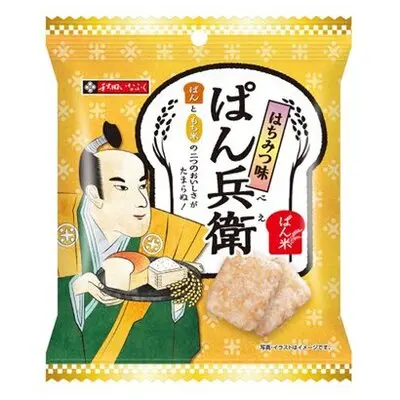 Senbei (Rice Crackers) - Honey - Akita Inafuku Baika [30g]